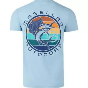 Playera en manga corta Mag de Hombre “Salt Water Logo Sail”